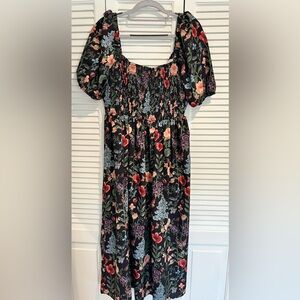 Floral plus sized dress